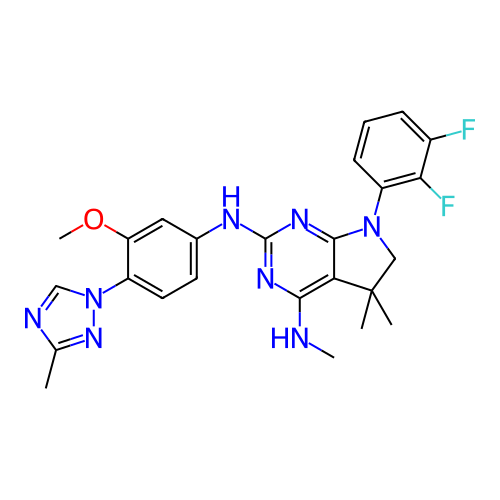 Chemical structure of BindingDB Monomer ID 446551
