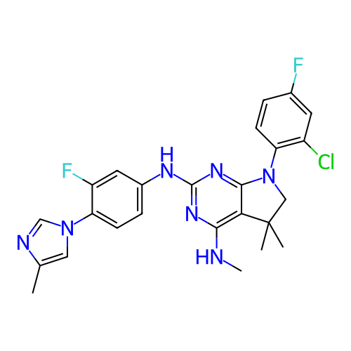 Chemical structure of BindingDB Monomer ID 446555