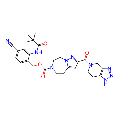Chemical structure of BindingDB Monomer ID 446560