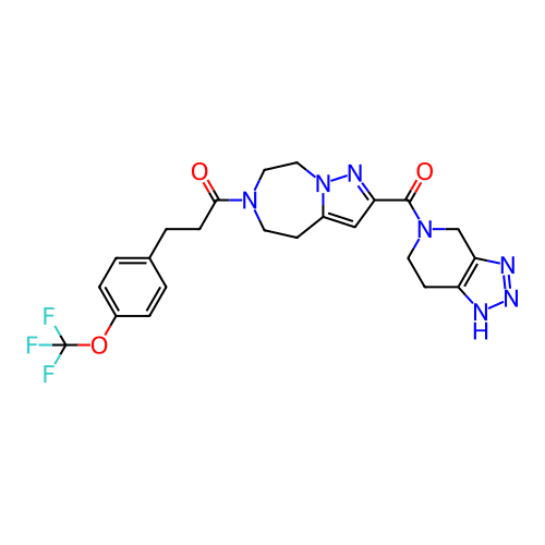 Chemical structure of BindingDB Monomer ID 446564