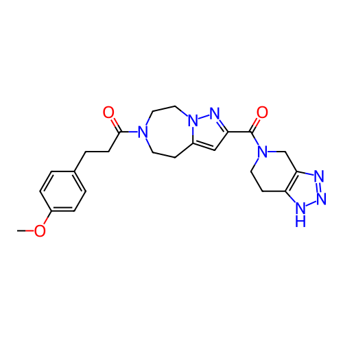 Chemical structure of BindingDB Monomer ID 446569