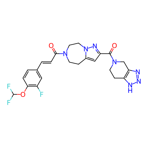 Chemical structure of BindingDB Monomer ID 446575
