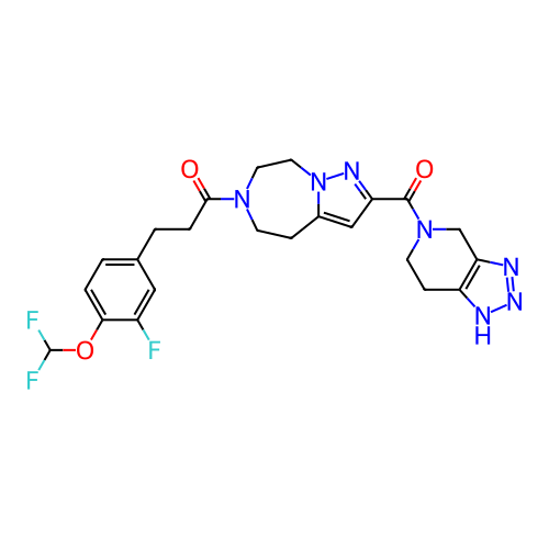 Chemical structure of BindingDB Monomer ID 446576