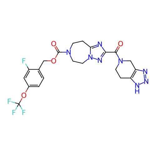 Chemical structure of BindingDB Monomer ID 446585