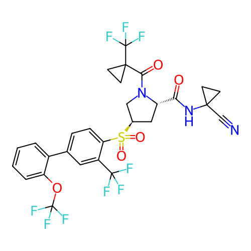 Chemical structure of BindingDB Monomer ID 446923