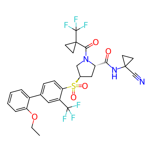Chemical structure of BindingDB Monomer ID 447015