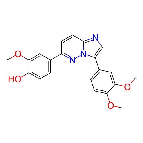 Chemical structure of BindingDB Monomer ID 447025