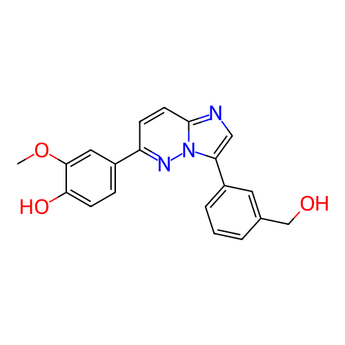 Chemical structure of BindingDB Monomer ID 447029