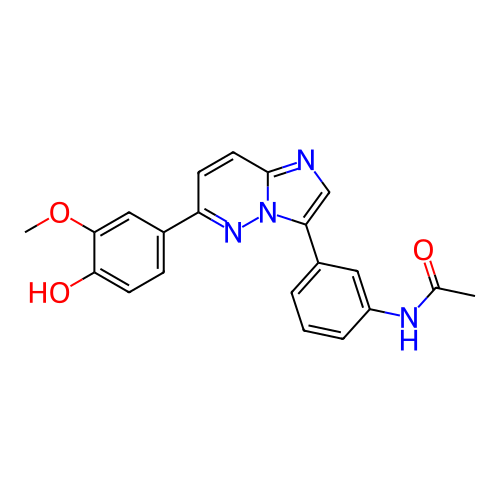 Chemical structure of BindingDB Monomer ID 447035