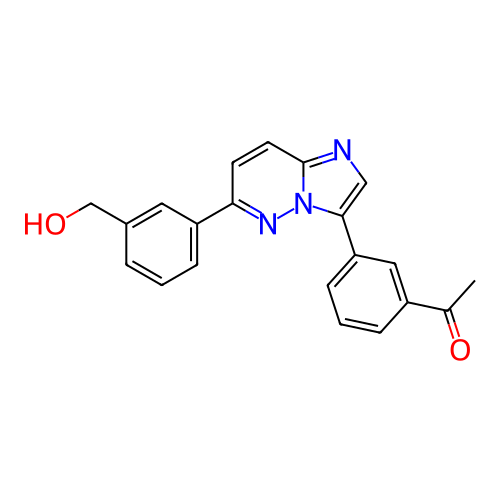Chemical structure of BindingDB Monomer ID 447126