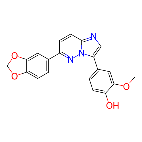 Chemical structure of BindingDB Monomer ID 447155
