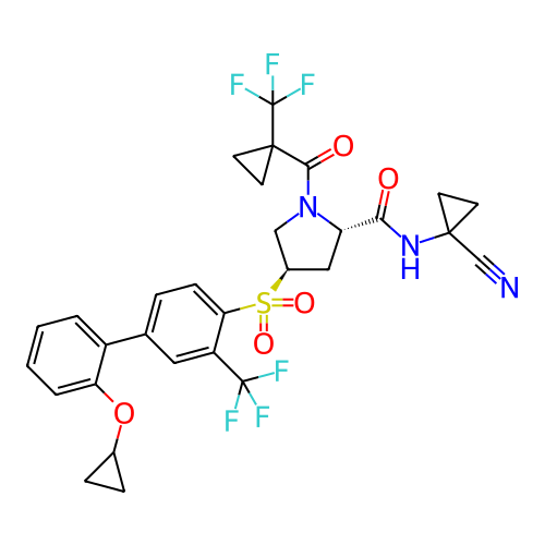 Chemical structure of BindingDB Monomer ID 447282
