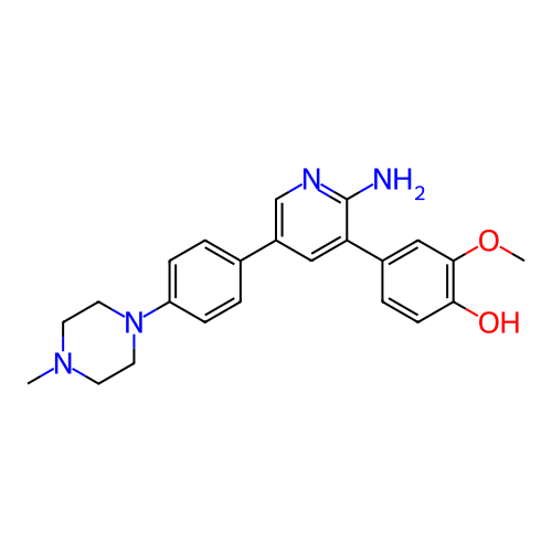 Chemical structure of BindingDB Monomer ID 447334