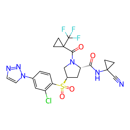 Chemical structure of BindingDB Monomer ID 447343