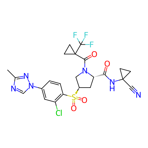 Chemical structure of BindingDB Monomer ID 447360