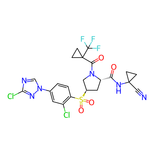 Chemical structure of BindingDB Monomer ID 447408
