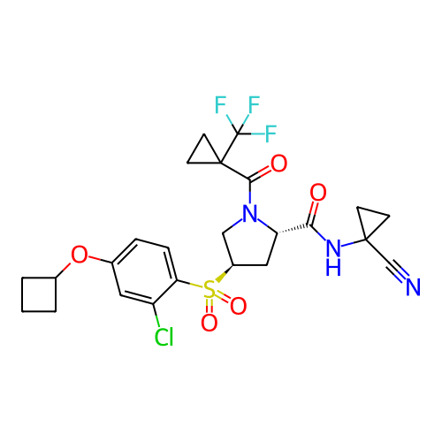 Chemical structure of BindingDB Monomer ID 447413