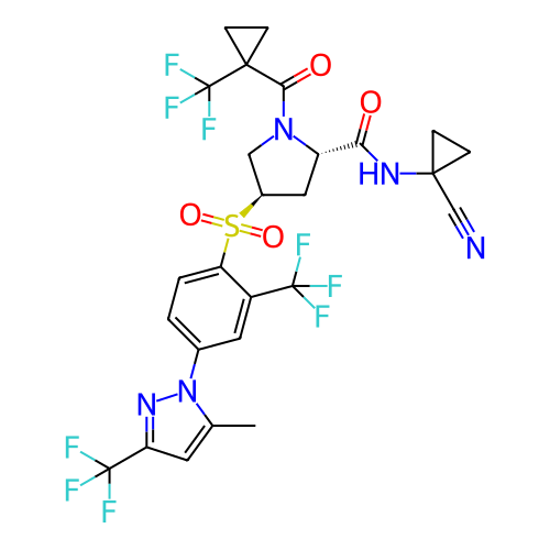 Chemical structure of BindingDB Monomer ID 447415
