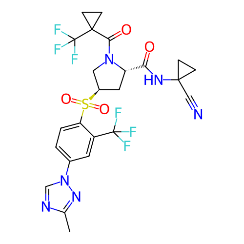 Chemical structure of BindingDB Monomer ID 447416