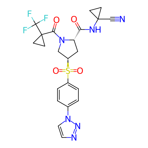 Chemical structure of BindingDB Monomer ID 447426