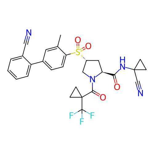 Chemical structure of BindingDB Monomer ID 447433