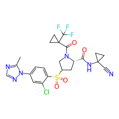 Chemical structure of BindingDB Monomer ID 447444