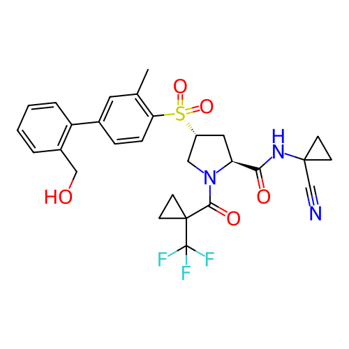 Chemical structure of BindingDB Monomer ID 447451