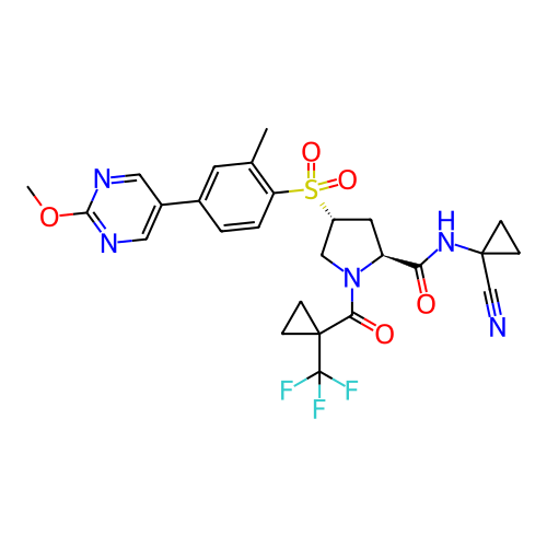Chemical structure of BindingDB Monomer ID 447454
