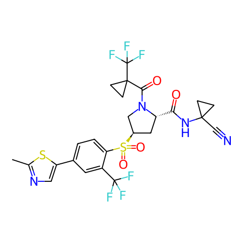 Chemical structure of BindingDB Monomer ID 447455