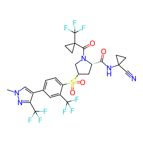 Chemical structure of BindingDB Monomer ID 447460