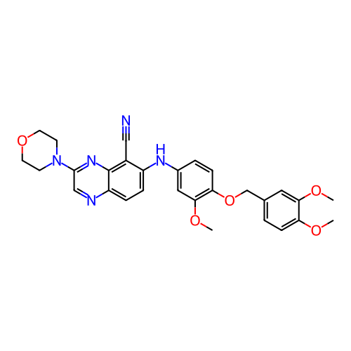 Chemical structure of BindingDB Monomer ID 447551