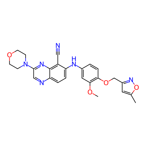 Chemical structure of BindingDB Monomer ID 447554