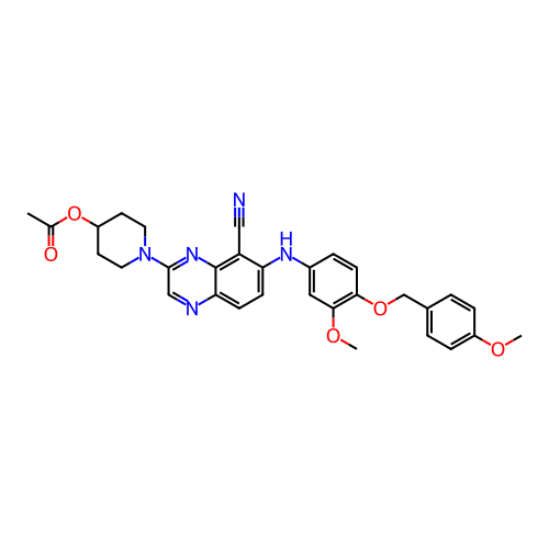 Chemical structure of BindingDB Monomer ID 447572