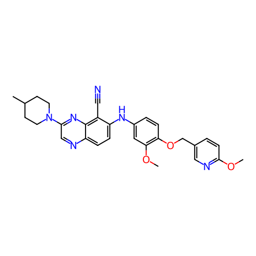 Chemical structure of BindingDB Monomer ID 447573