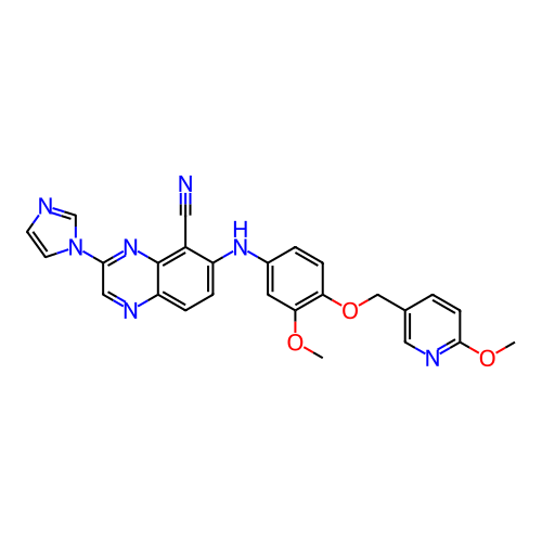 Chemical structure of BindingDB Monomer ID 447574