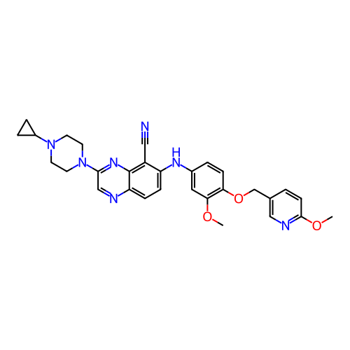 Chemical structure of BindingDB Monomer ID 447636