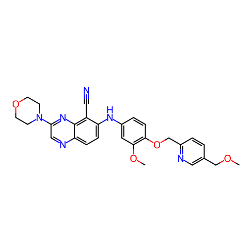 Chemical structure of BindingDB Monomer ID 447646