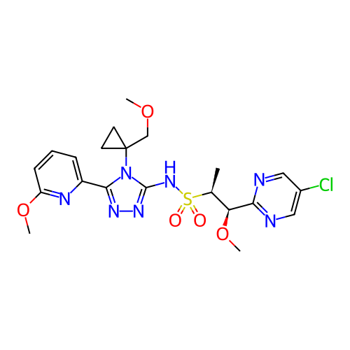 Chemical structure of BindingDB Monomer ID 447684