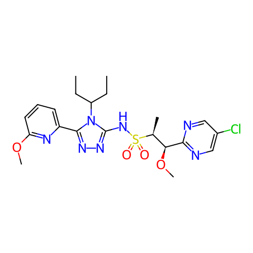 Chemical structure of BindingDB Monomer ID 447691