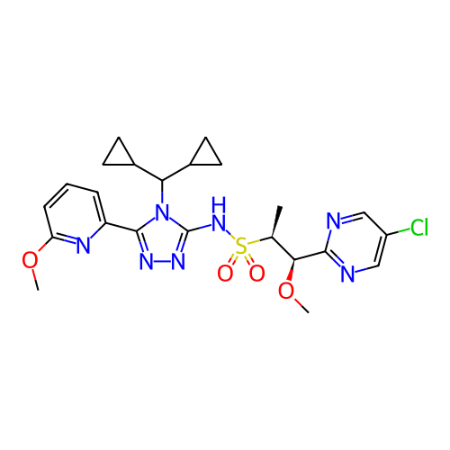 Chemical structure of BindingDB Monomer ID 447707