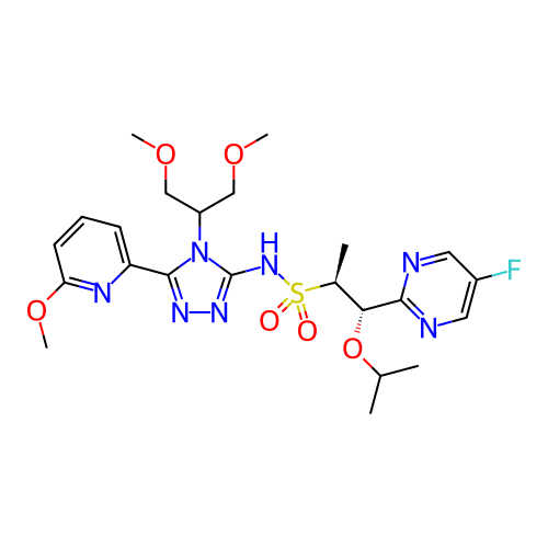 Chemical structure of BindingDB Monomer ID 447843