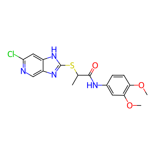 Chemical structure of BindingDB Monomer ID 448027