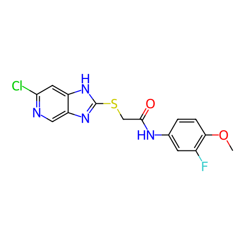 Chemical structure of BindingDB Monomer ID 448034