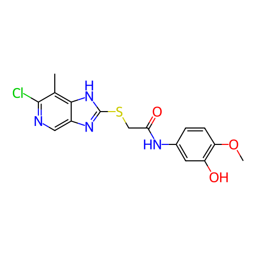Chemical structure of BindingDB Monomer ID 448045