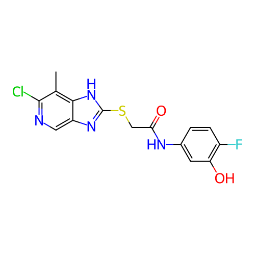 Chemical structure of BindingDB Monomer ID 448047