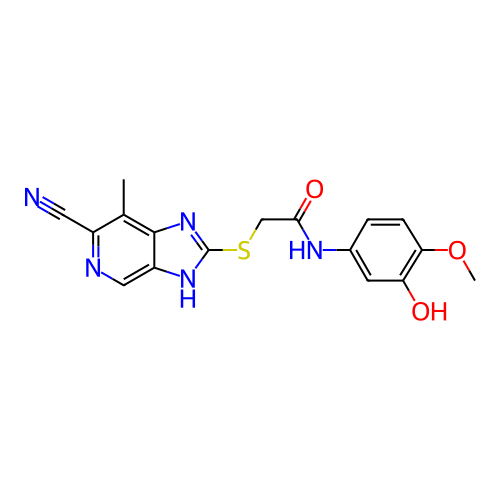 Chemical structure of BindingDB Monomer ID 448056