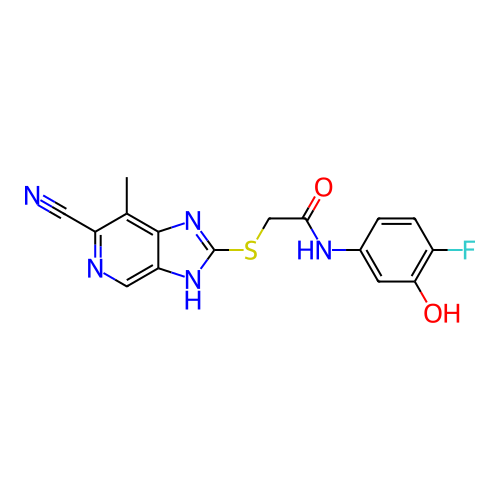 Chemical structure of BindingDB Monomer ID 448060