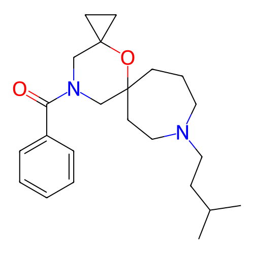 Chemical structure of BindingDB Monomer ID 448122
