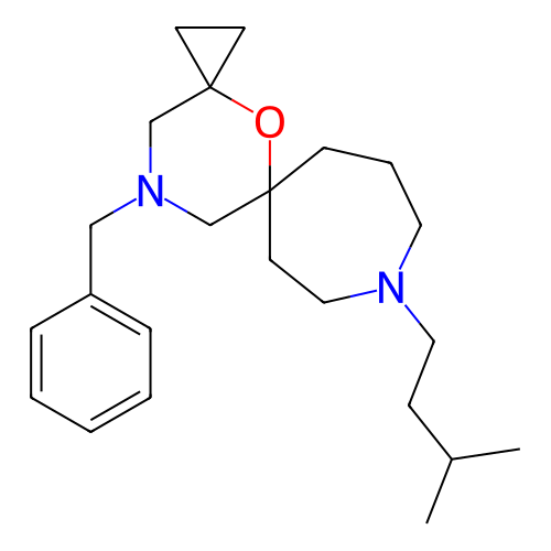 Chemical structure of BindingDB Monomer ID 448182