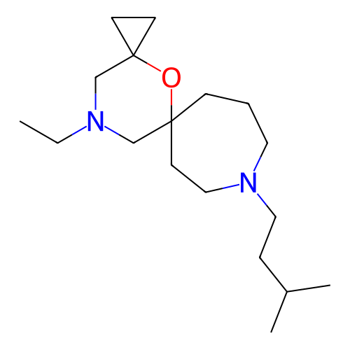 Chemical structure of BindingDB Monomer ID 448186